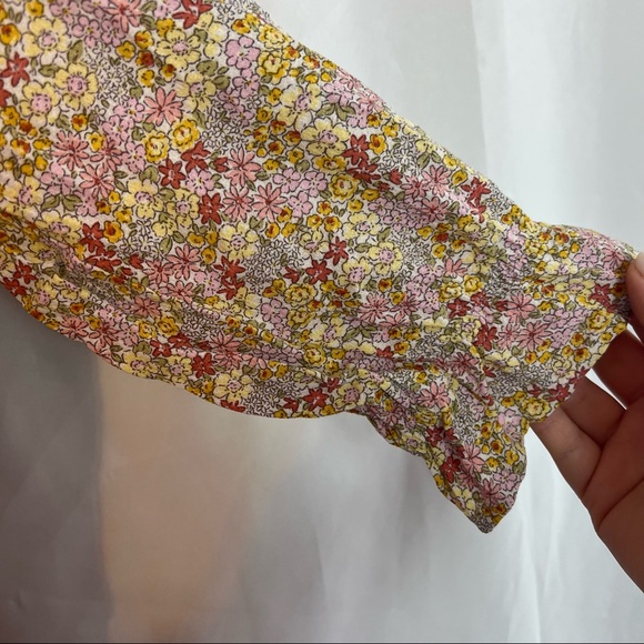 Rachel Zoe Boho Floral Print Blouse, size Large - Picture 6 of 7